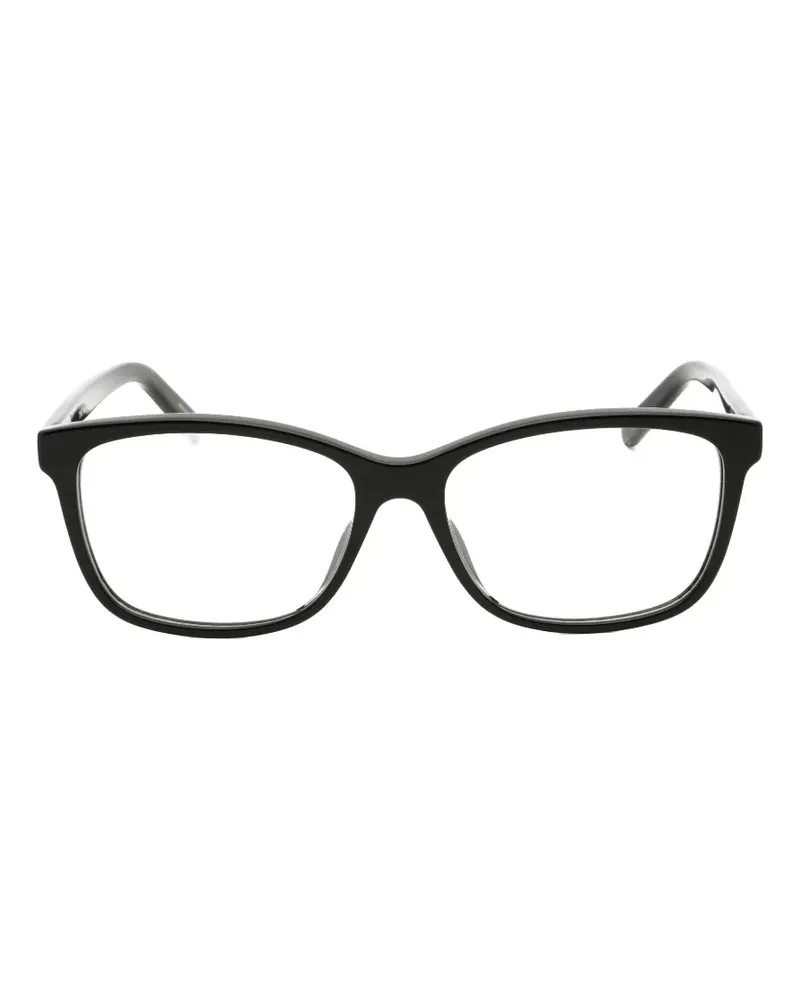 Marc Jacobs Brille mit eckigem Gestell - Schwarz Schwarz