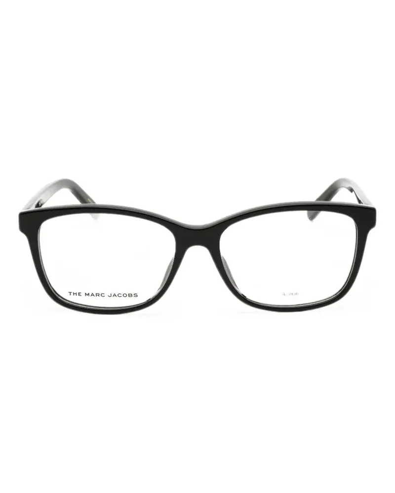 Marc Jacobs rectangle-frame glasses - Schwarz Schwarz