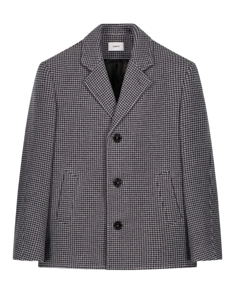 COPERNI Jacke mit Hahnentrittmuster - Grau Grau