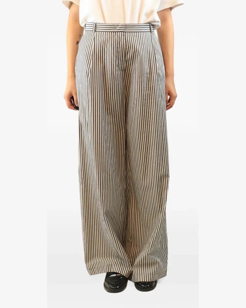 Sessùn striped trousers - Nude Nude