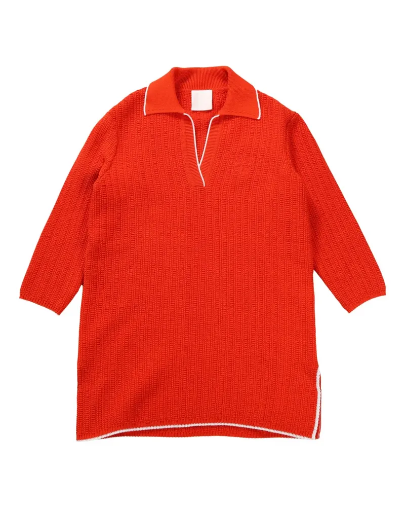 Givenchy 4g-embroidered mini dress - Orange Orange