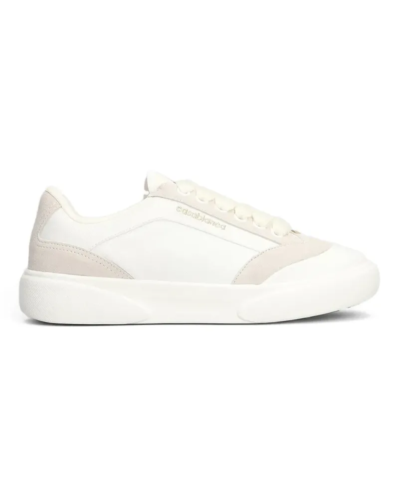 Casablanca Paris Del Mar Sneakers mit Schnürung - Weiß Weiß