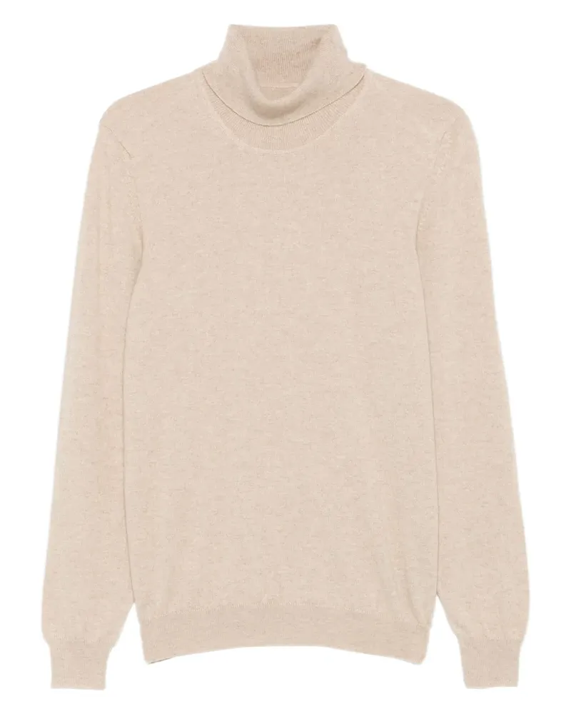 Fedeli Rollkragenpullover aus Kaschmir - Nude Nude