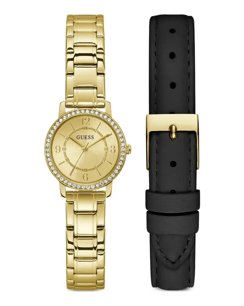 Guess Melody Crystal 28mm watch - Gold Gold