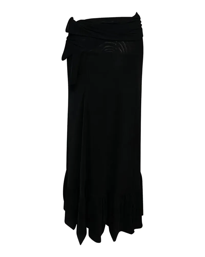 Ganni Addison skirt - Schwarz Schwarz