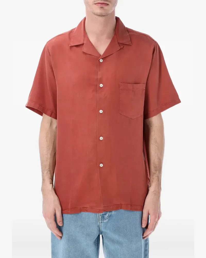 Portuguese Flannel Dogtown pocket short-sleeve shirt - Rot Rot