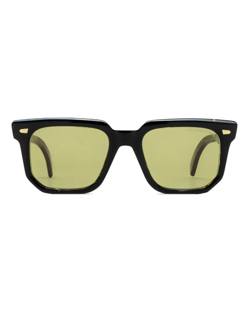 Cutler and Gross Brille mit eckigem Gestell - Schwarz Schwarz