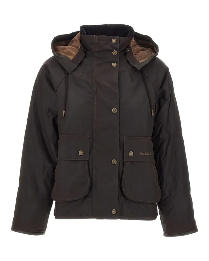 Barbour Gewachste Georgette Jacke - Braun Braun