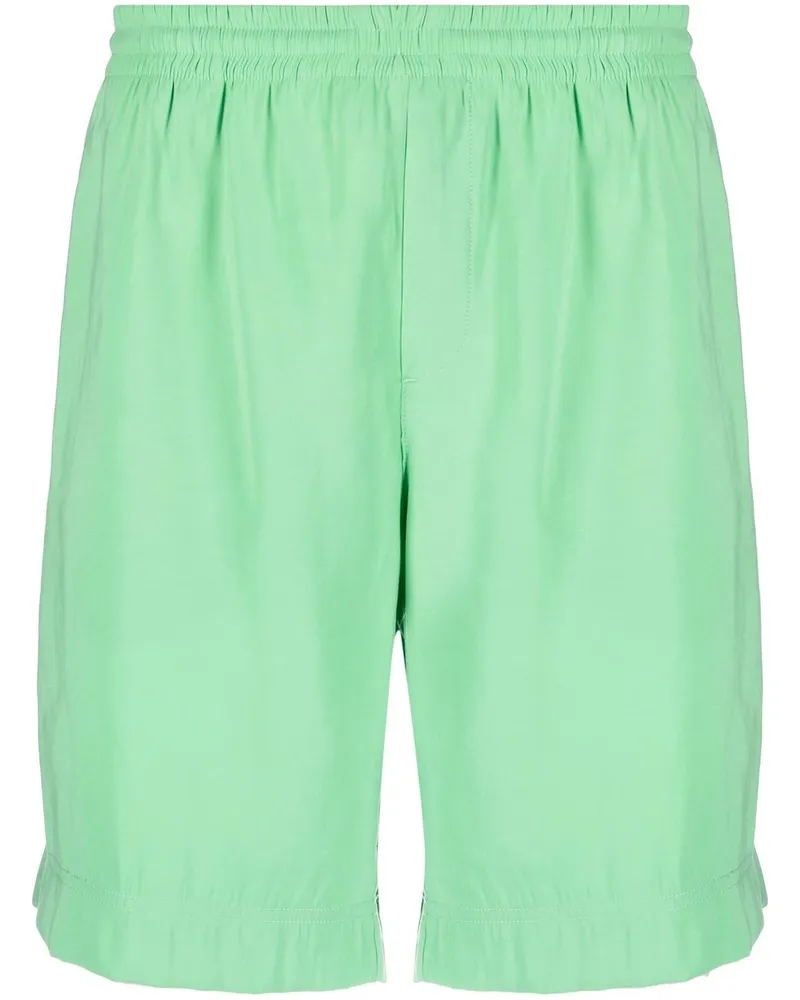 MSGM Shorts mit elastischem Bund GrüN