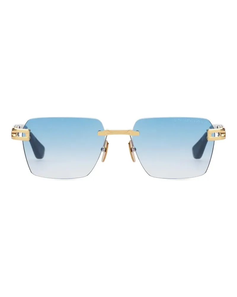 DITA META-EVO geometric-frame sunglasses - Gold Gold