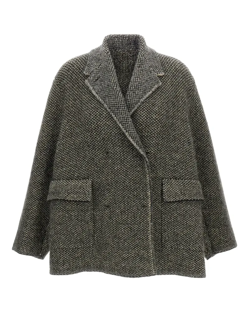 Boboutic Jacke mit Klappentasche - Schwarz Schwarz