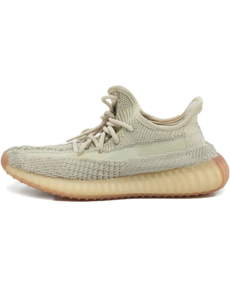 adidas Gestreifte Boost 350 V2 Sneakers - Nude Nude