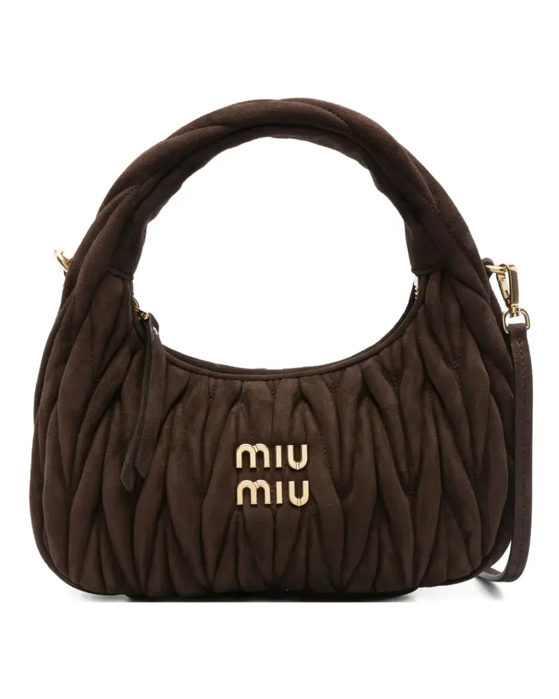 Miu Miu Wander Handtasche - Braun Braun