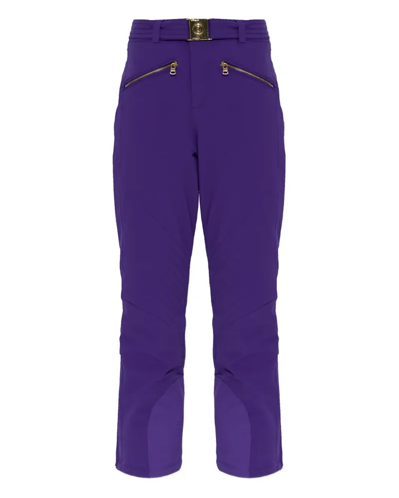 Bogner Franzi belted zip ski pants - Violett Violett