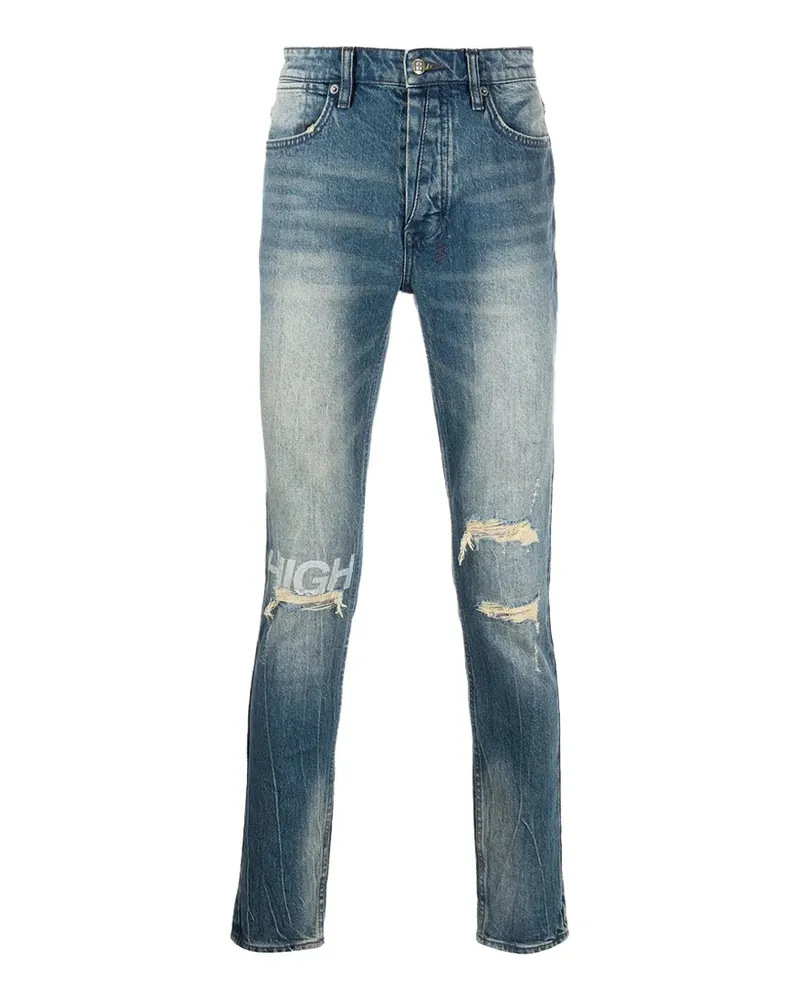 ksubi Van Winkle distressed jeans - Blau Blau