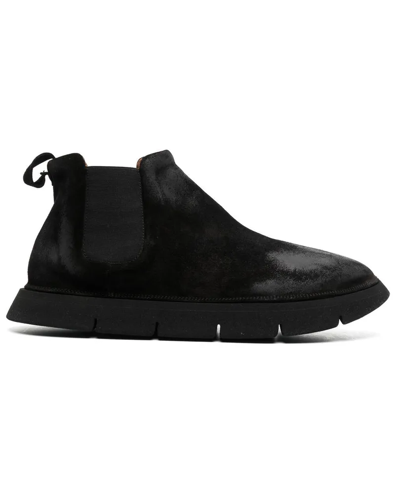 Marsèll Gewachste Stiefel - Schwarz Schwarz