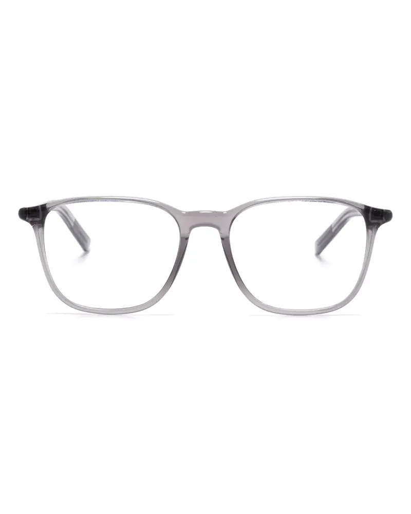 Montblanc Brille mit eckigem Gestell - Grau Grau