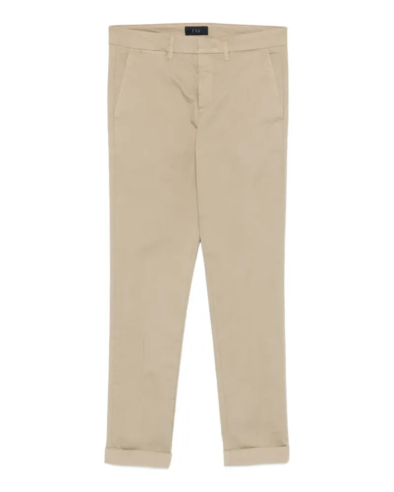 Fay Hose mit Umschlag - Nude Nude