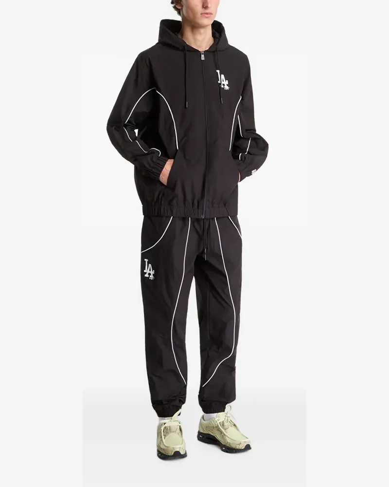 New Era x Los Angeles Dodgers MLB Jogginghose mit Paspelierung - Schwarz Schwarz