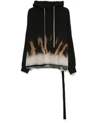 DRKSHDW by Rick Owens Crater Hoodie Schwarz