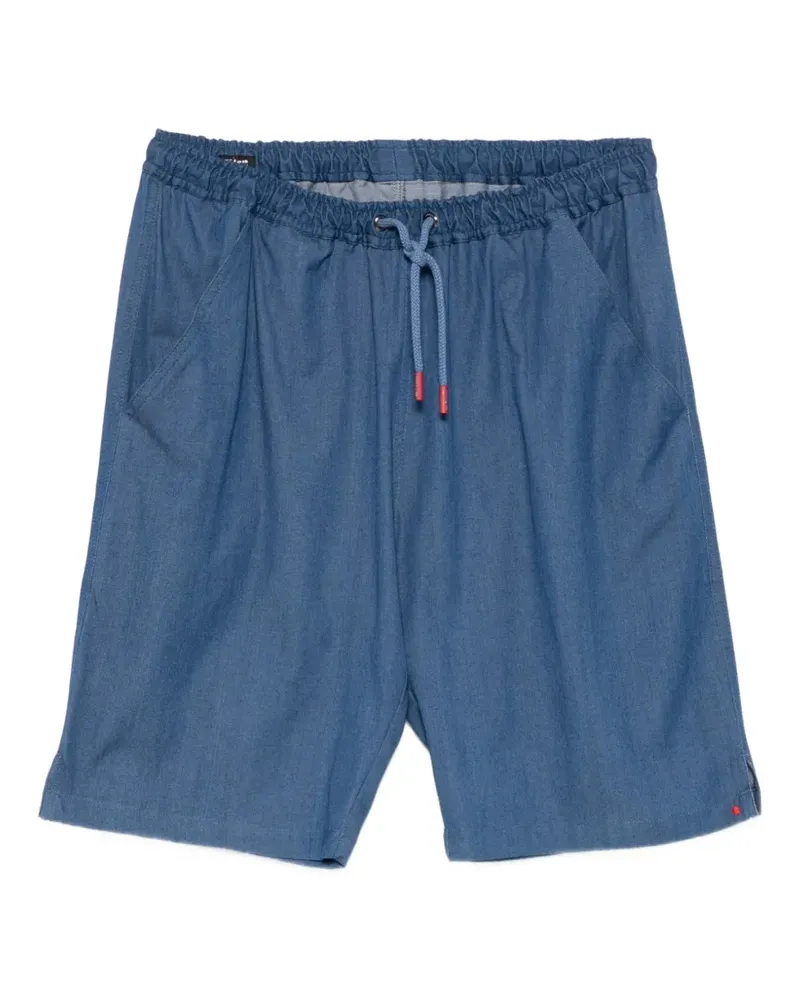 Kiton drawstring shorts - Blau Blau
