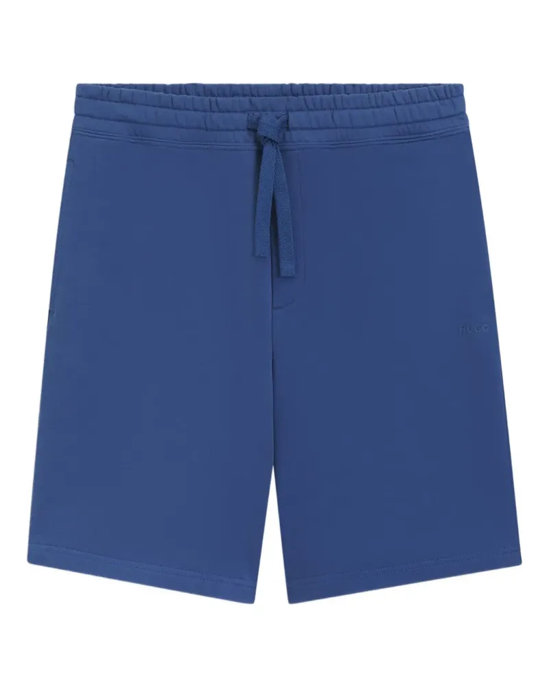 HUGO BOSS Joggingshorts mit Kordelzug - Blau Blau