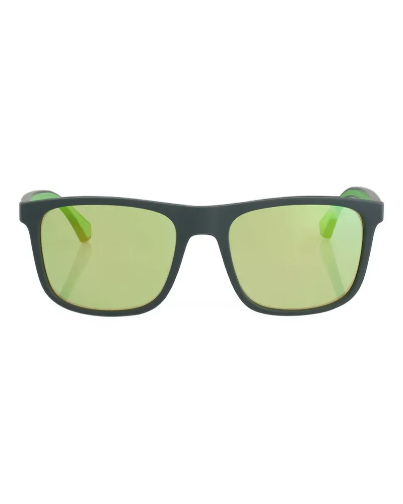 Emporio Armani square-frame sunglasses - Schwarz Schwarz