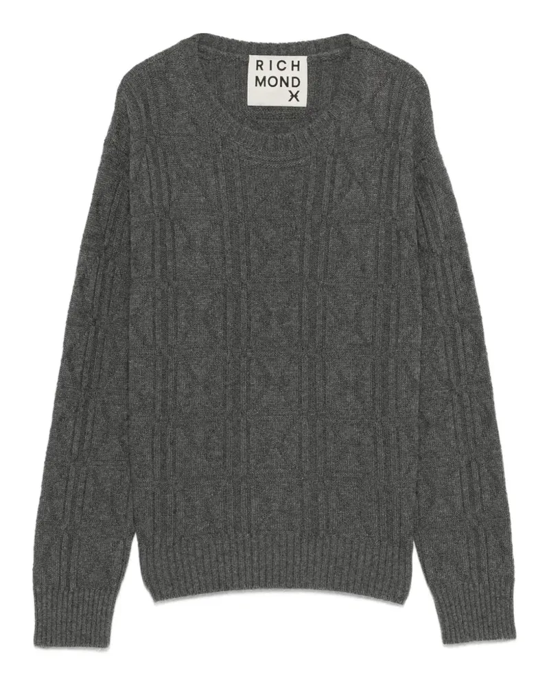 John Richmond grey sweater - Grau Grau