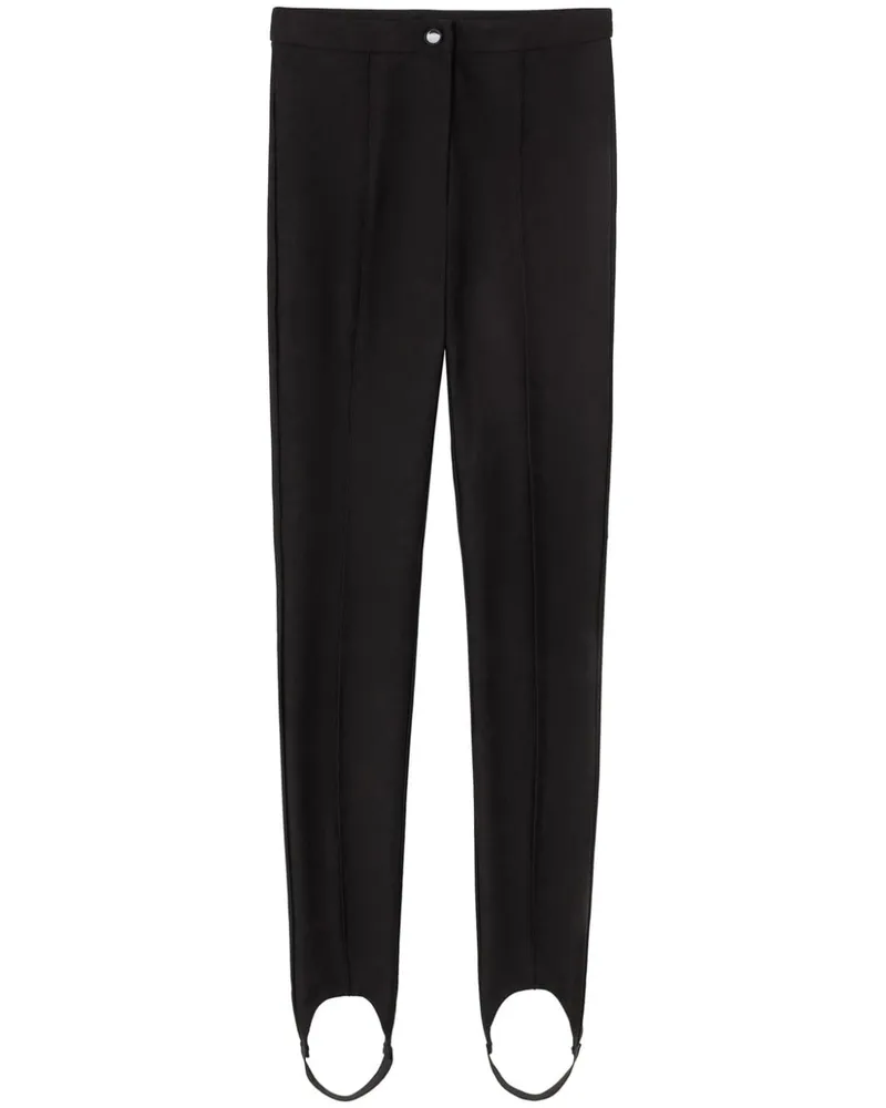 Pinko Hose mit geradem Bein - Schwarz Schwarz