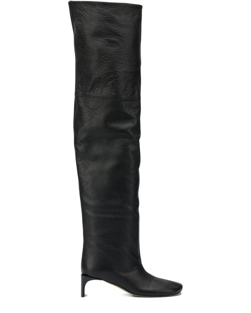 Max Mara 45mm over-the-knee boots - Schwarz Schwarz