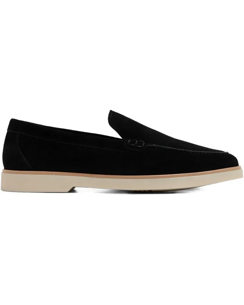 Magnanni Loafer aus Wildleder - Schwarz Schwarz