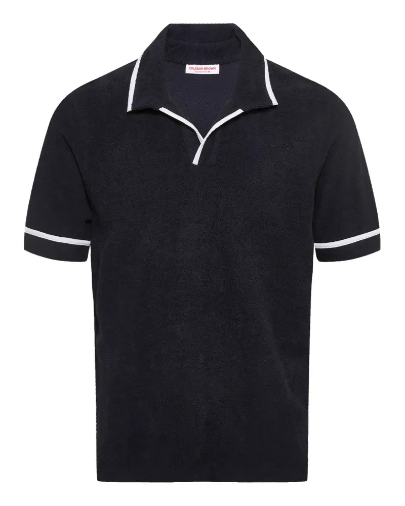 Orlebar Brown Ellery collar T-shirt - Blau Blau