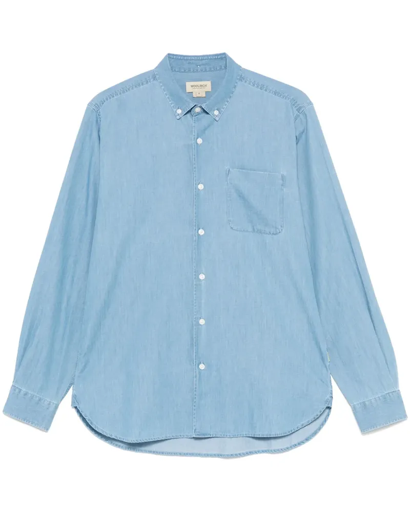 Woolrich Klassisches Hemd - Blau Blau