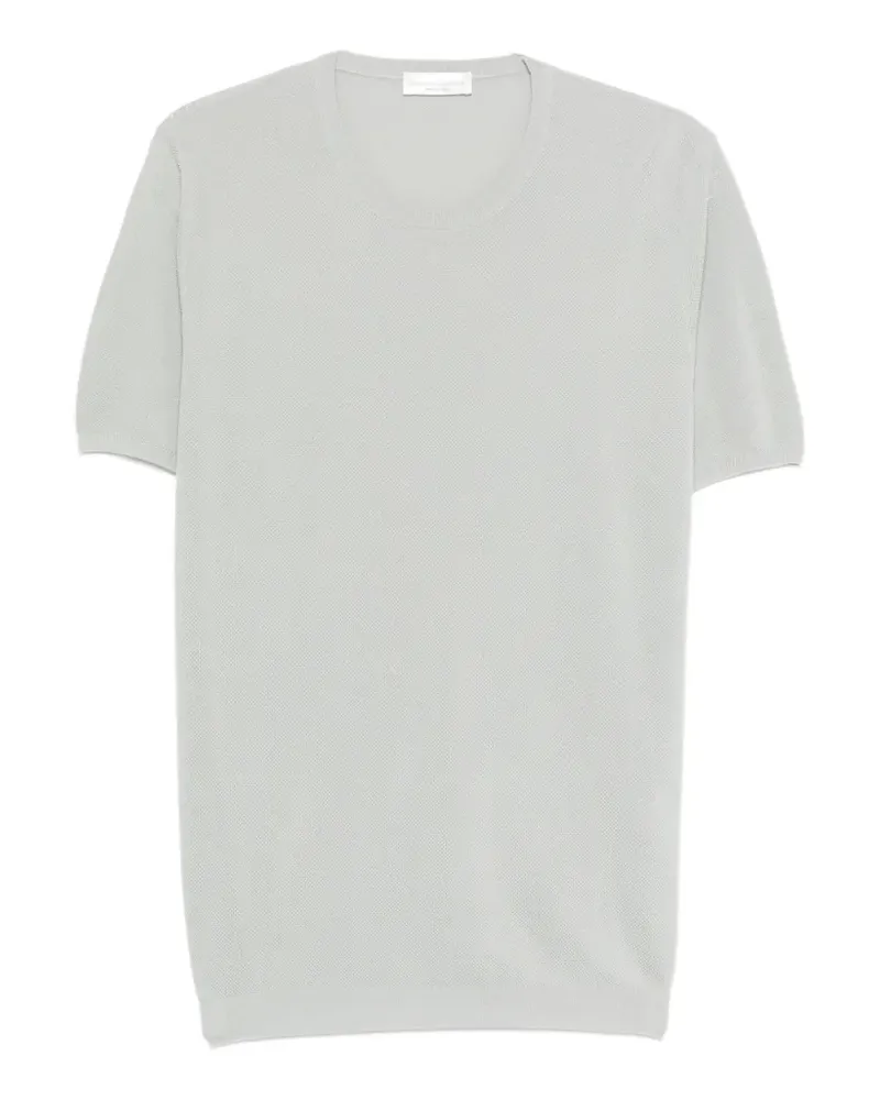 Roberto Collina crew-neck ribbed-knit T-shirt - Grün Grün