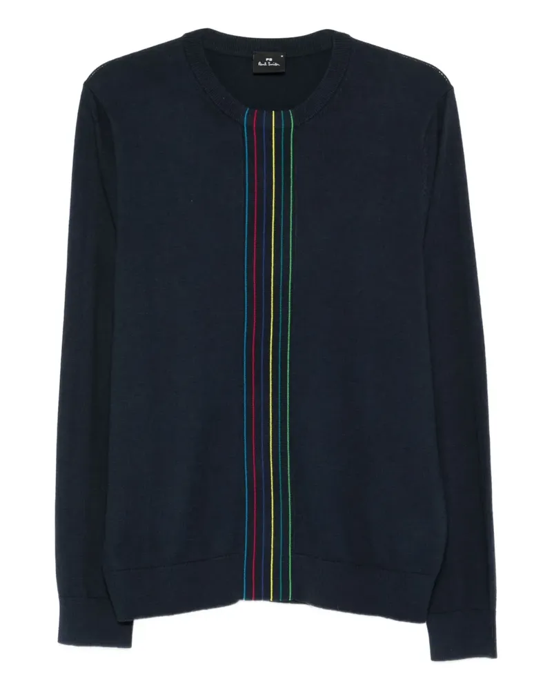 Paul Smith Sports Stripe Pullover mit rundem Ausschnitt - Blau Blau