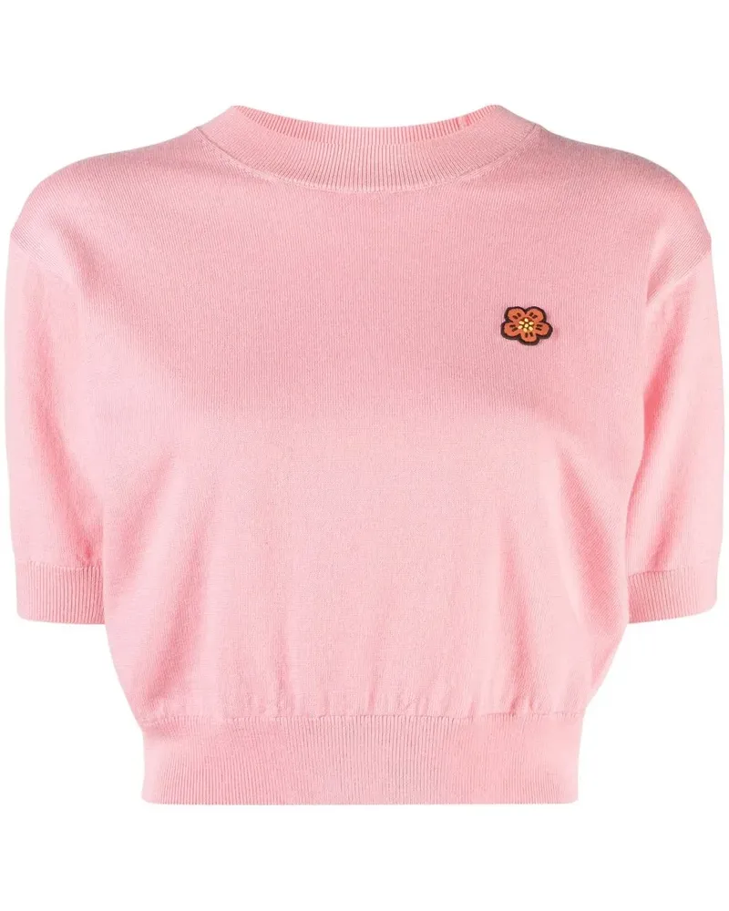 Kenzo Oberteil mit Boke Flower - Rosa Rosa