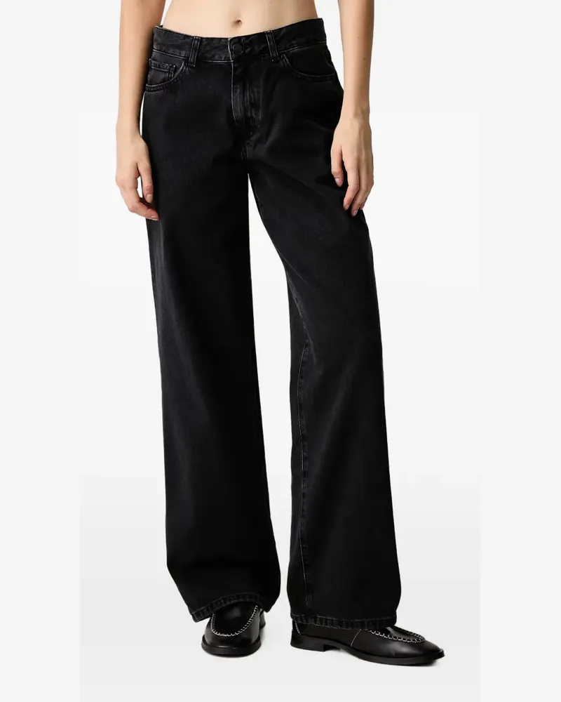 Carhartt WIP Lavine Wide-Leg-Jeans - Schwarz Schwarz