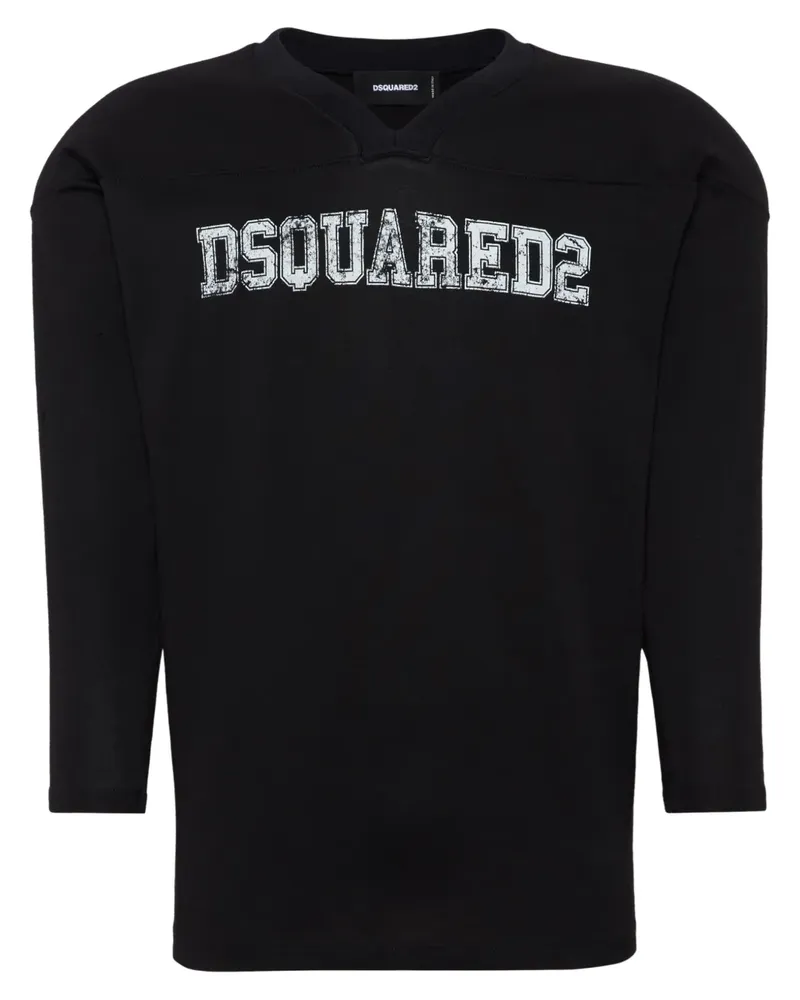 Dsquared2 Football T-Shirt - Schwarz Schwarz