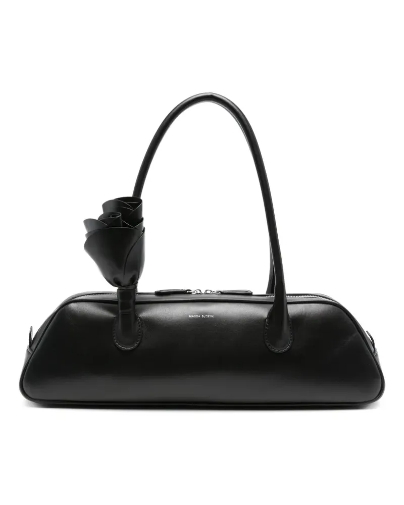 Magda Butrym Brigitte Trapeztasche - Schwarz Schwarz