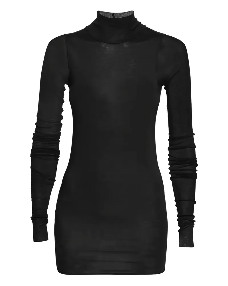 Rick Owens Lilies Pre-owned Rollkragenoberteil - Schwarz Schwarz
