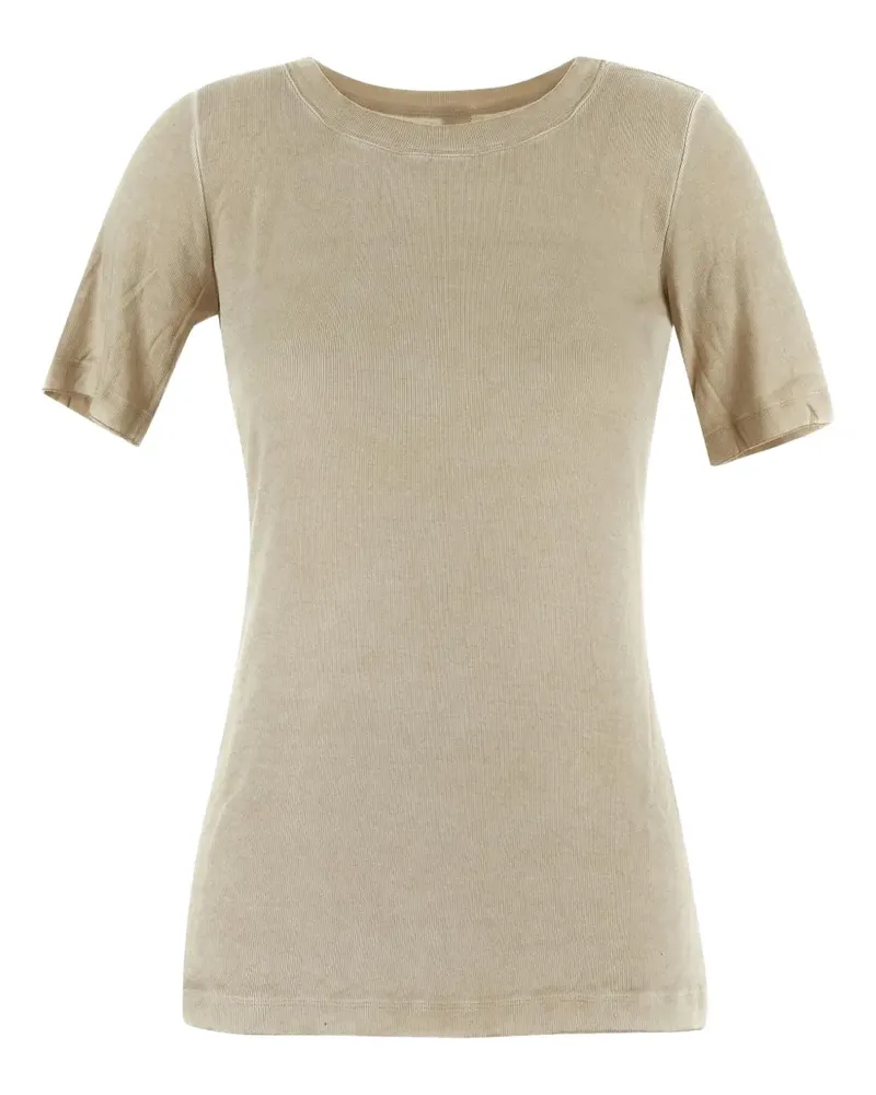 Uma Wang T-Shirt aus Jersey - Nude Nude