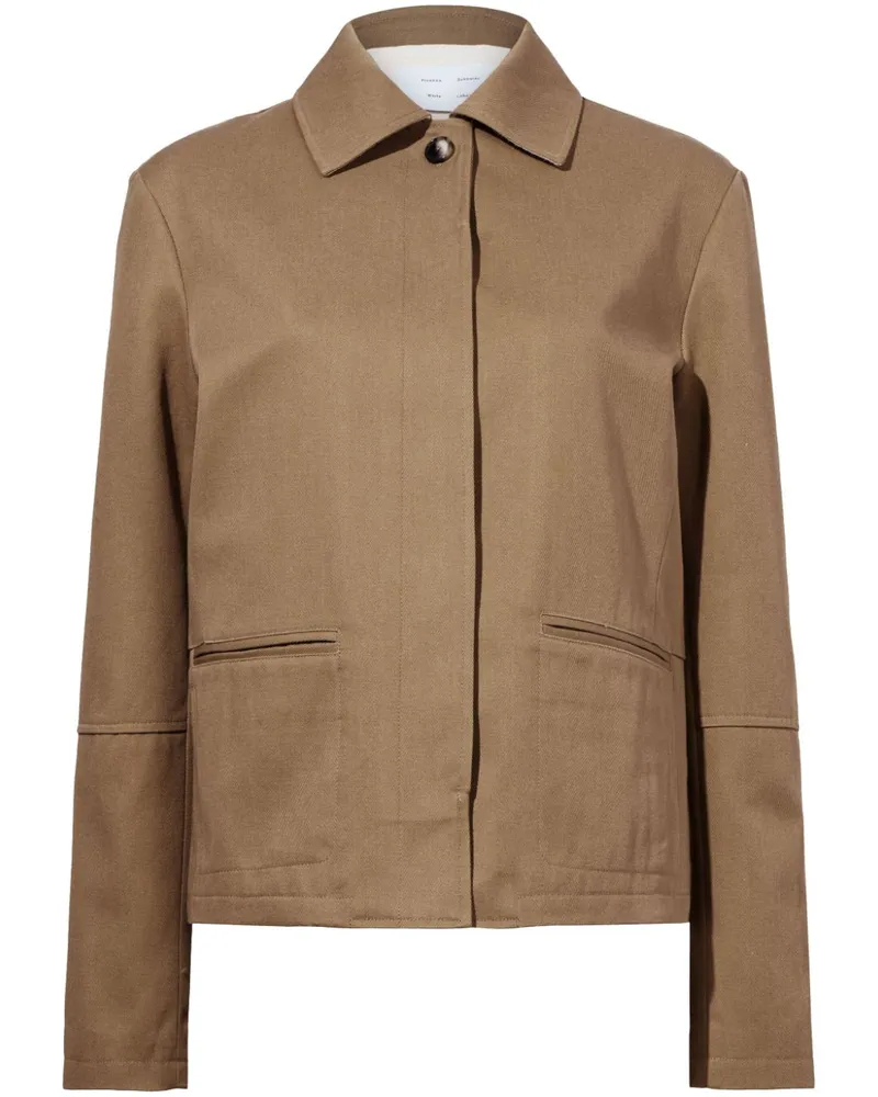 Proenza Schouler Sawyer Jacke - Nude Nude