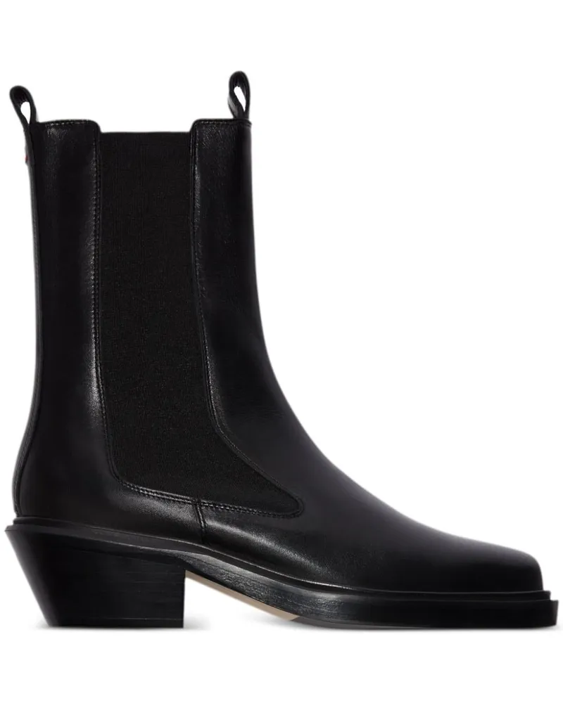 aeyde Antonia Stiefel 30mm - Schwarz Schwarz