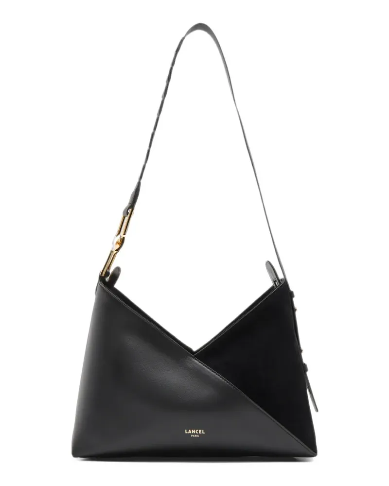 Lancel M Pagode Schultertasche - Schwarz Schwarz