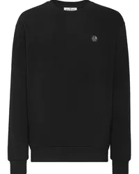 Philipp Plein Sweatshirt mit Logo-Print Schwarz