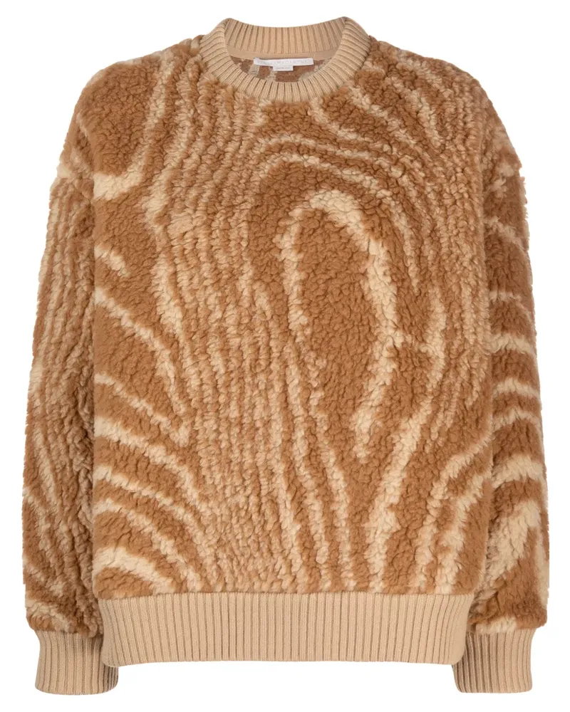 Stella McCartney Pullover mit Muster - Braun Braun