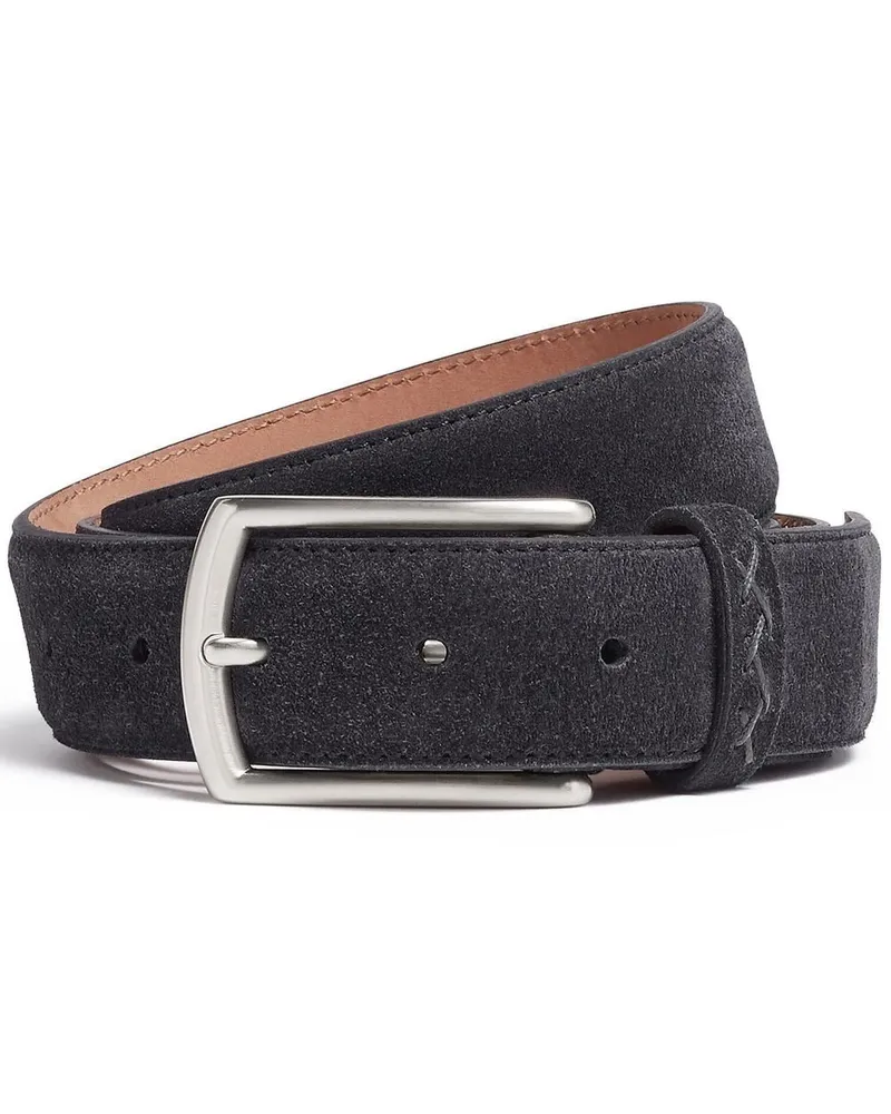 Ermenegildo Zegna Gürtel aus Wildleder - Blau Blau