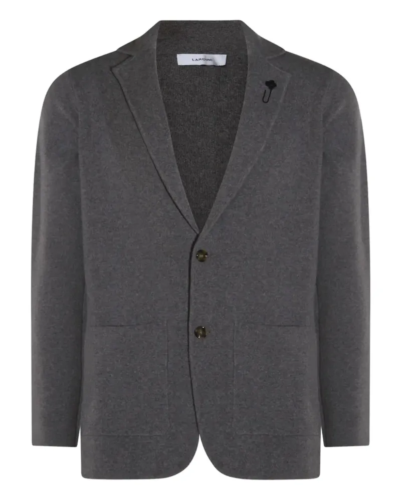 LARDINI Wollsakko mit Knöpfen - Grau Grau