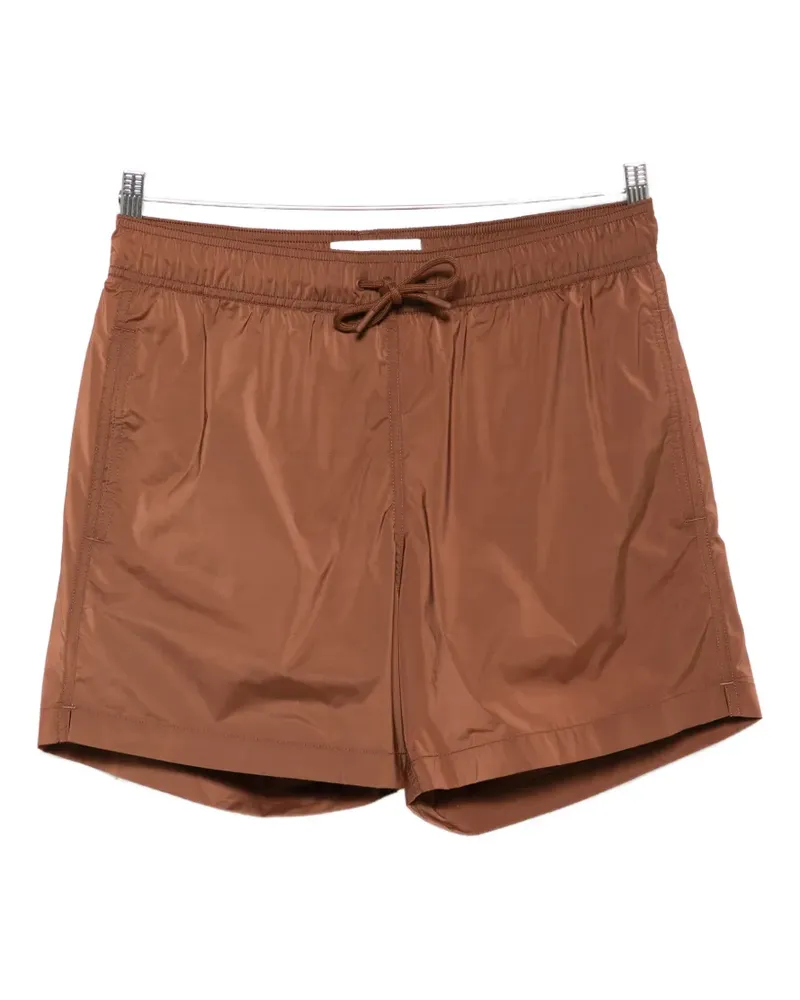 Frescobol Carioca drawstring-waist swim shorts - Braun Braun