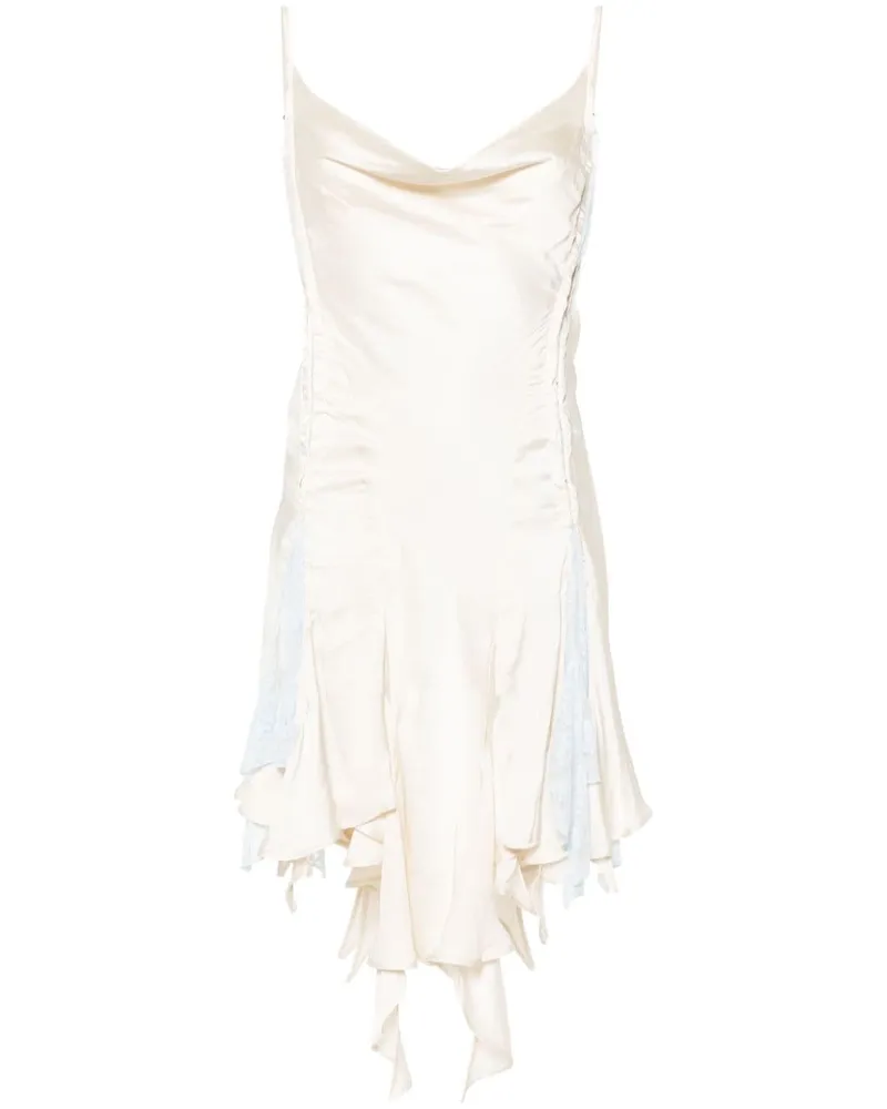 Y/PROJECT Midikleid aus Satin - Nude Nude